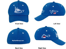Load image into Gallery viewer, My Yacht® Group  - Monaco / USA Grand Prix Cap - Royal Blue / White